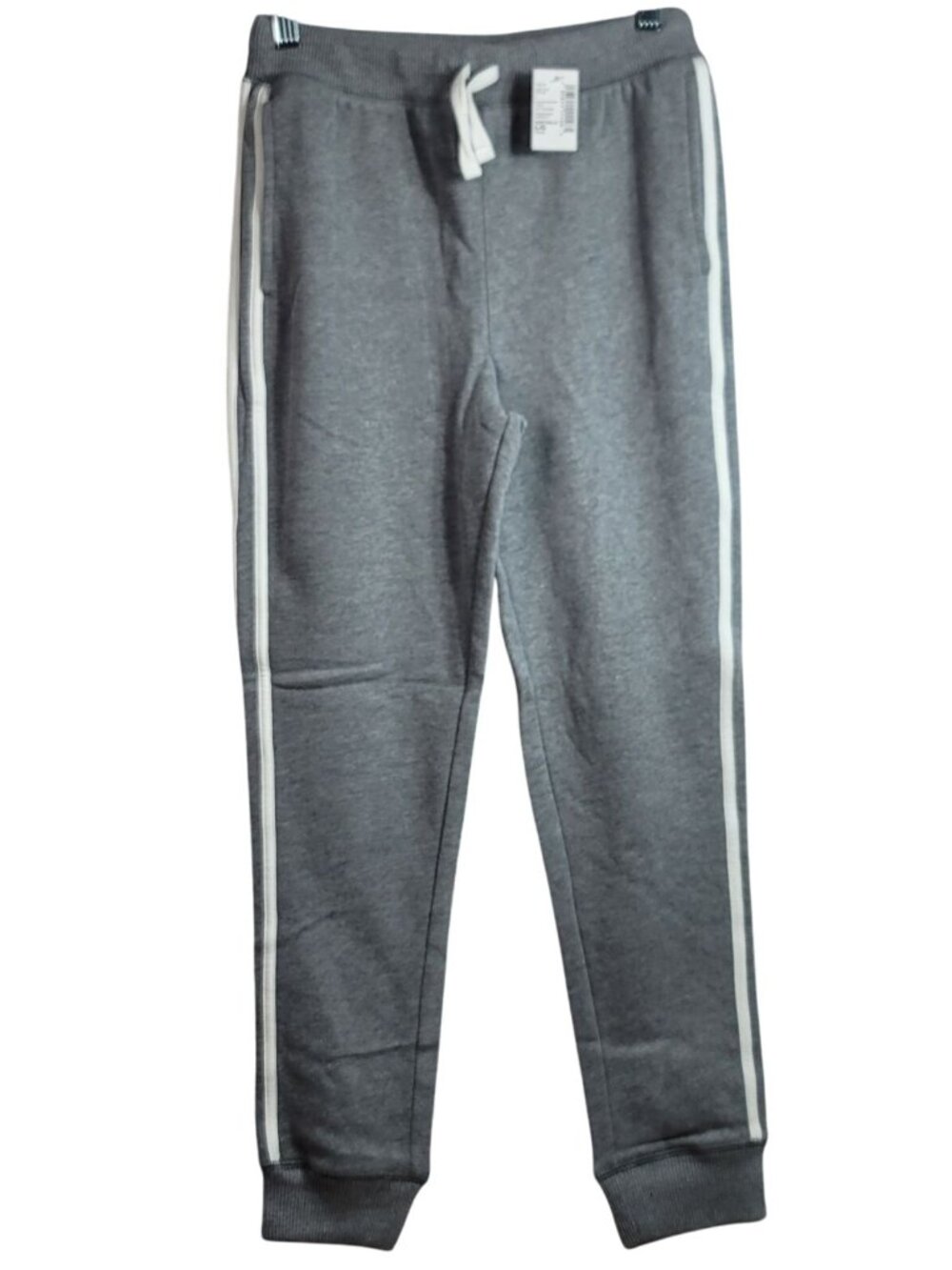 Children's Place Boys Joggers Gray SZ 10 Large Pull On Sweatpants Pockets NEW